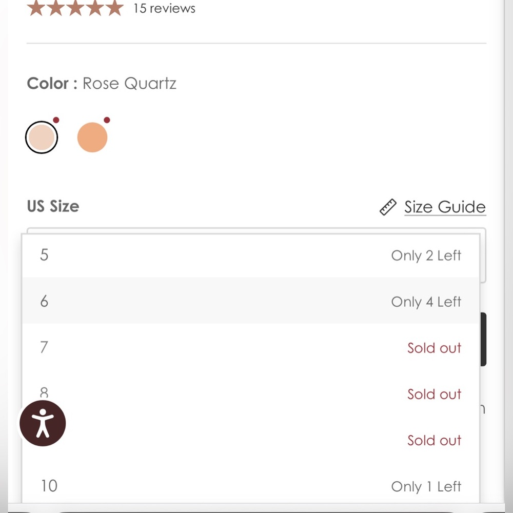 NWT! TKEES Alex in Rose Quartz, size 7 or 38, completely sold out, with dust bag - Picture 10 of 11